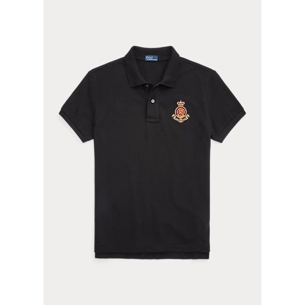 POLO RALPH LAUREN CLASSIC FIT CREST MESH POLO SHIRT - Yooto