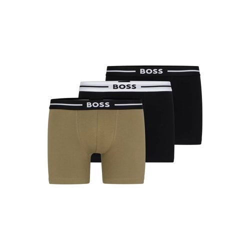 Load image into Gallery viewer, BOSS THREE-PACK OF STRETCH-COTTON BOXER BRIEFS - Yooto

