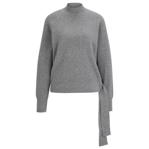 Load image into Gallery viewer, BOSS VIRGIN WOOL AND CASHMERE SWEATER WITH KNOTTED DETAIL - Yooto
