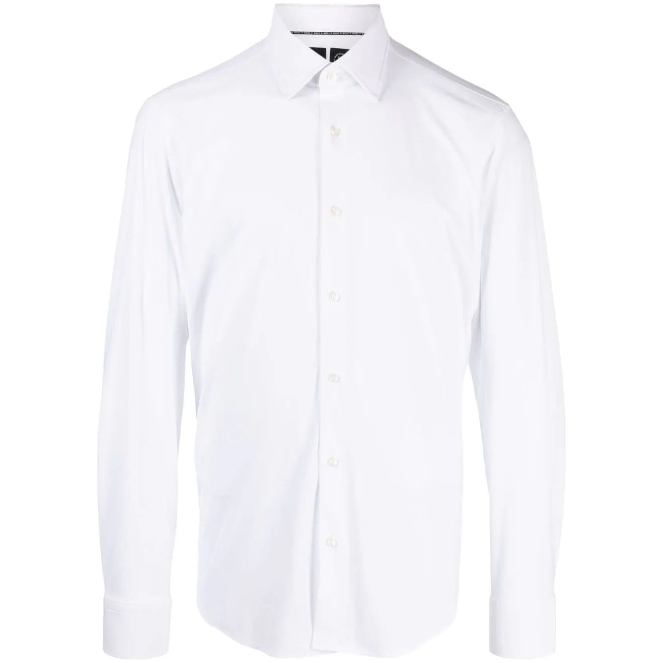 BOSS LONG-SLEEVE POINTED COLLAR SHIRT - Yooto