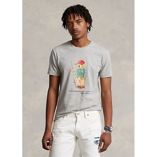 Load image into Gallery viewer, POLO RALPH LAUREN CUSTOM SLIM FIT POLO BEAR JERSEY T-SHIRT - Yooto
