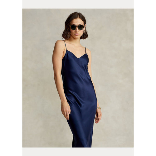 Load image into Gallery viewer, Polo Ralph Lauren Double-face satin slip dress - Yooto
