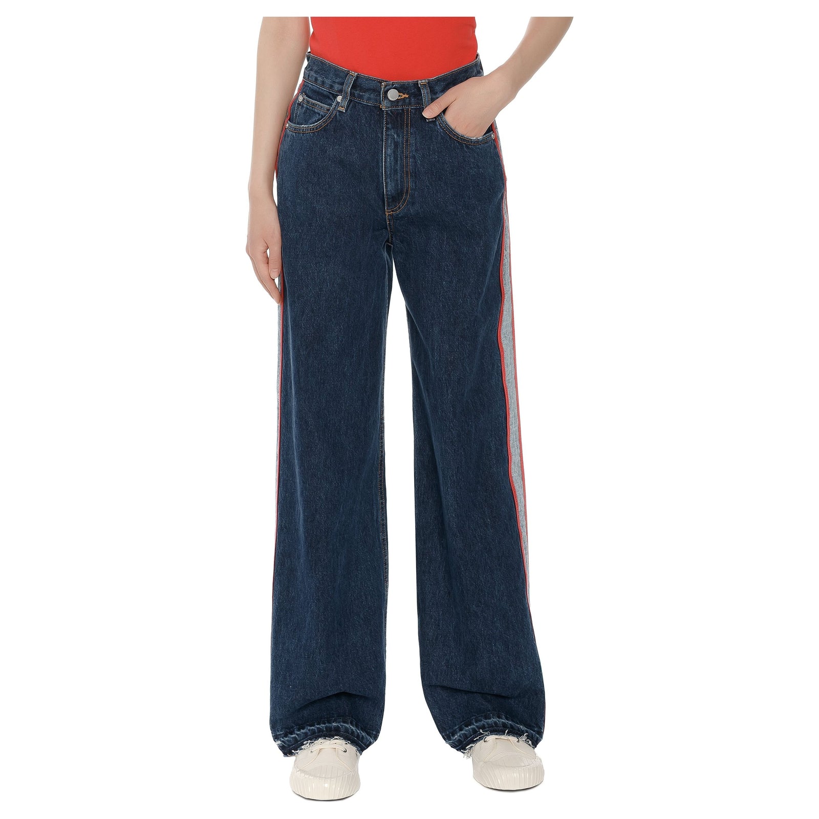 RED VALENTINO BOOTCUT JEANS - Yooto