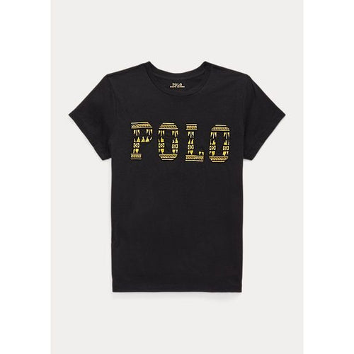 Load image into Gallery viewer, POLO RALPH LAUREN SEQUINNED-LOGO JERSEY T-SHIRT - Yooto
