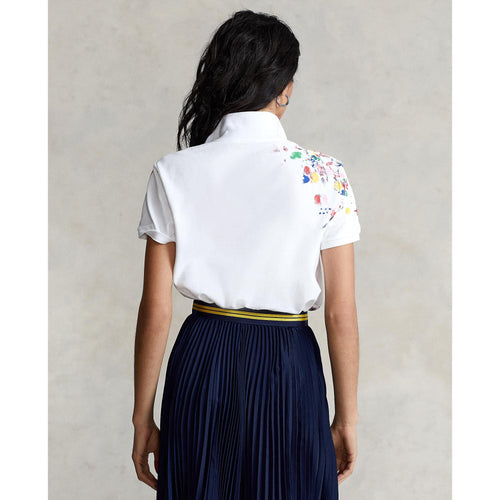 Load image into Gallery viewer, Paint-Splatter Classic Fit Polo Shirt - Yooto
