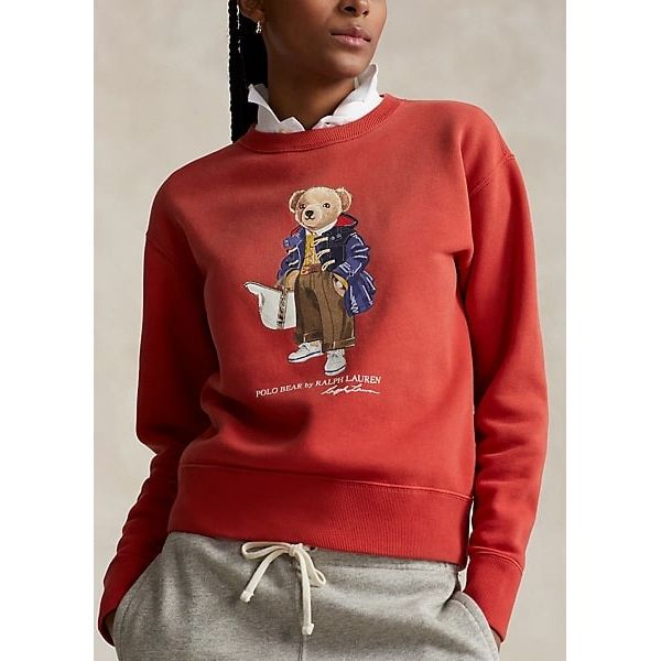 POLO RALPH LAUREN POLO BEAR FLEECE CREWNECK SWEATSHIRT - Yooto