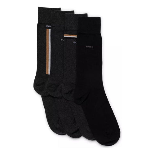 Load image into Gallery viewer, BOSS FOUR-PACK OF REGULAR-LENGTH SOCKS - Yooto
