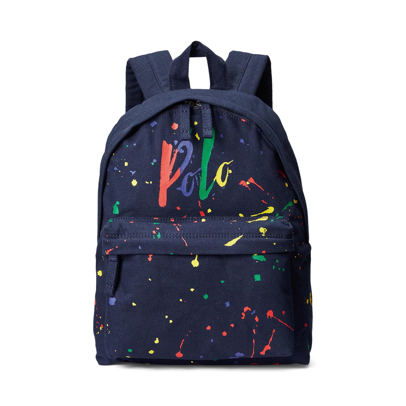 Paint-Splatter Logo Canvas Backpack - Yooto