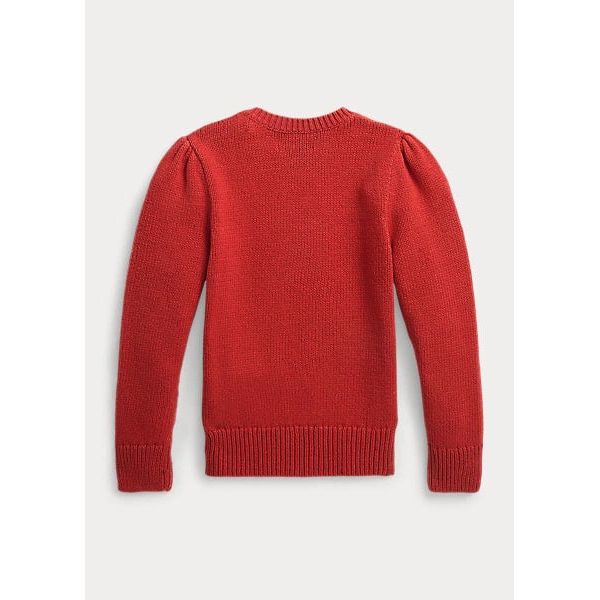 POLO RALPH LAUREN POLO BEAR COTTON BLEND SWEATER - Yooto