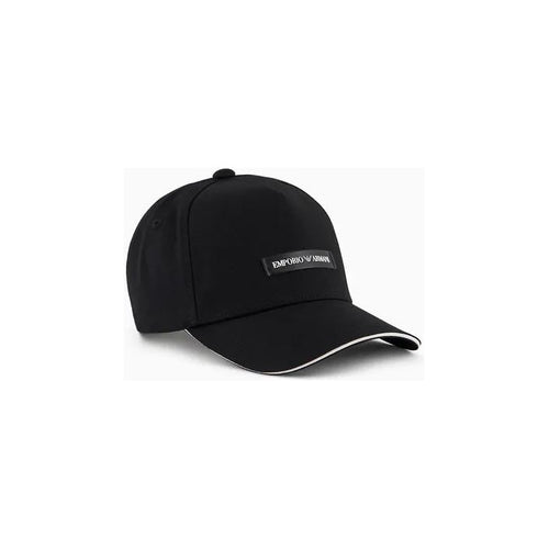 Load image into Gallery viewer, EMPORIO ARMANI CANVAS BASEBALL CAP WITH EMPORIO ARMANI PATCH - Yooto
