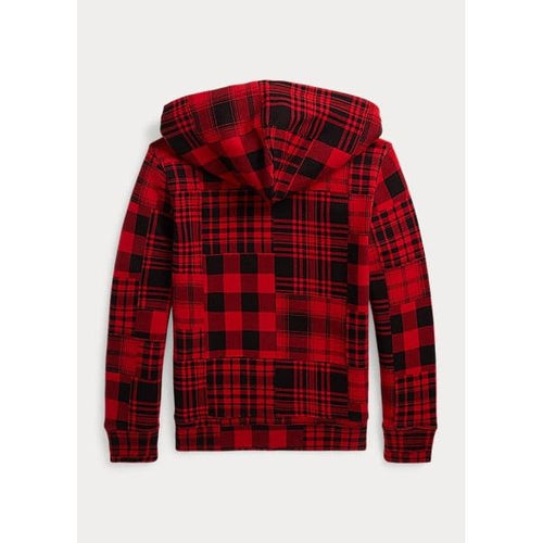 Load image into Gallery viewer, POLO RALPH LAUREN POLO BEAR TARTAN SWEATSHIRT WITH HOOD - Yooto
