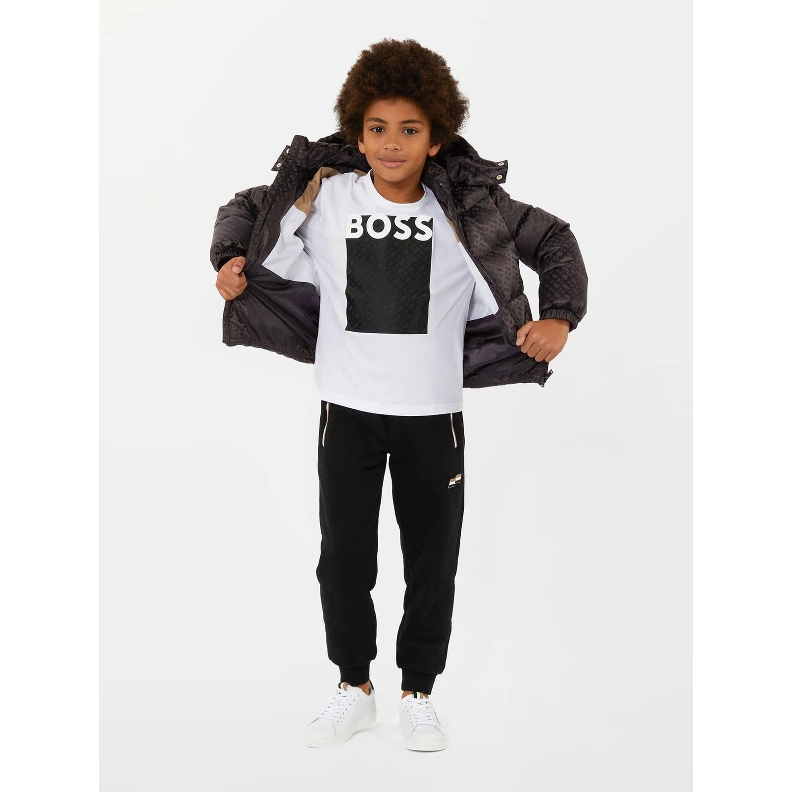 BOSS KIDS HOODED JACKET - Yooto