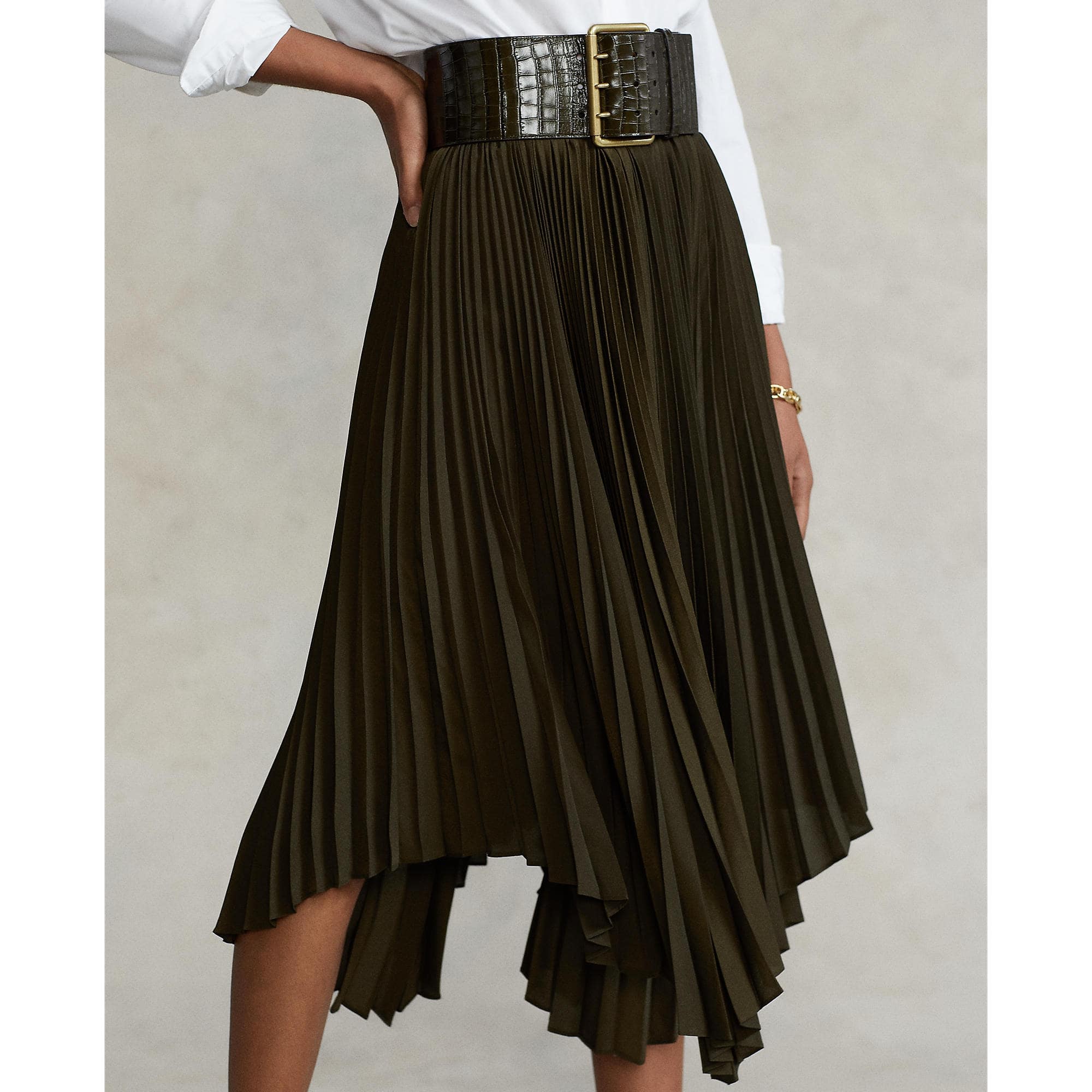 Buy online Breezy Georgette Handkerchief Skirt from Skirts