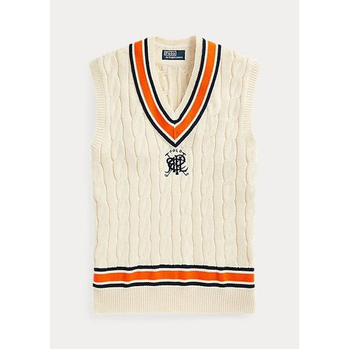 Load image into Gallery viewer, POLO RALPH LAUREN CREST COTTON CRICKET WAISTCOAT - Yooto
