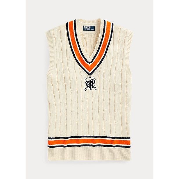 POLO RALPH LAUREN CREST COTTON CRICKET WAISTCOAT - Yooto