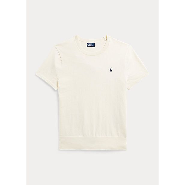 POLO RALPH LAUREN COTTON-BLEND SHORT-SLEEVE JUMPER - Yooto