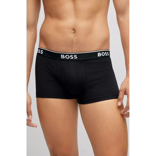 Load image into Gallery viewer, BOSS THREE-PACK OF STRETCH-COTTON TRUNKS WITH LOGO WAISTBANDS - Yooto
