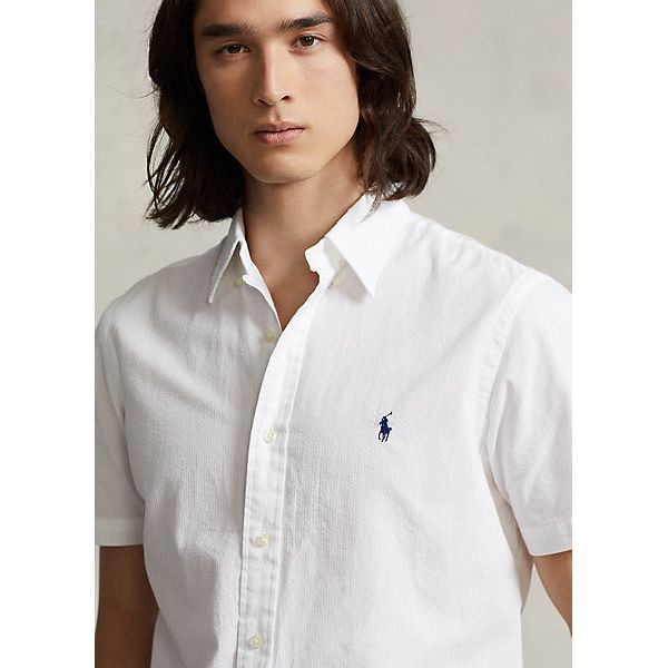 POLO RALPH LAUREN CUSTOM FIT SEERSUCKER SHIRT - Yooto