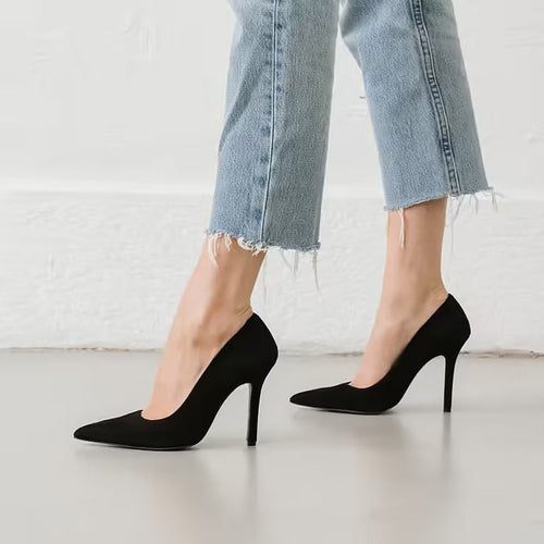 Load image into Gallery viewer, JONAK PARIS POINTED TOE PUMPS AND HEELS - Yooto
