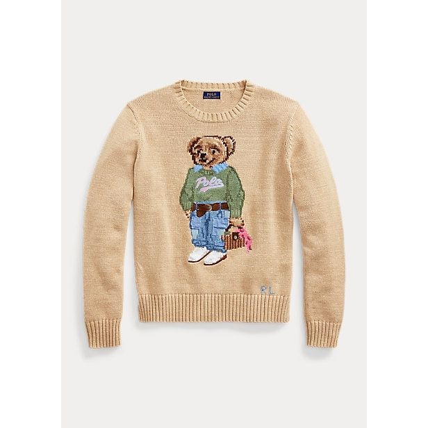 Polo Ralph Lauren New Orleans Polo Bear Sweater - Yooto