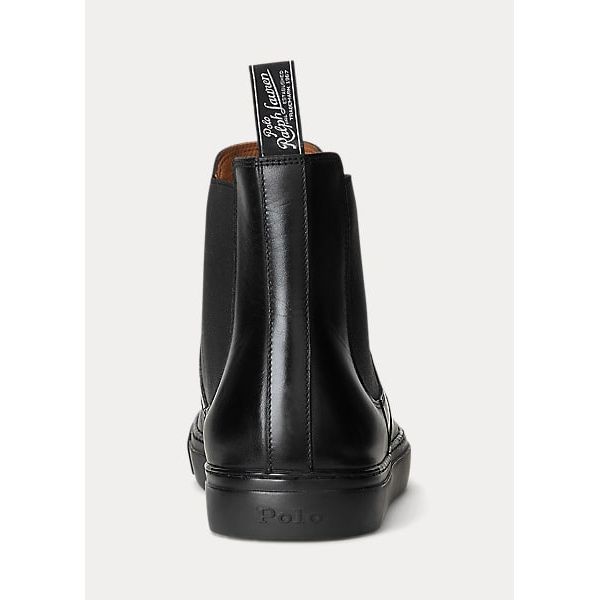Polo Ralph Lauren Jermain Leather Trainer Boot - Yooto