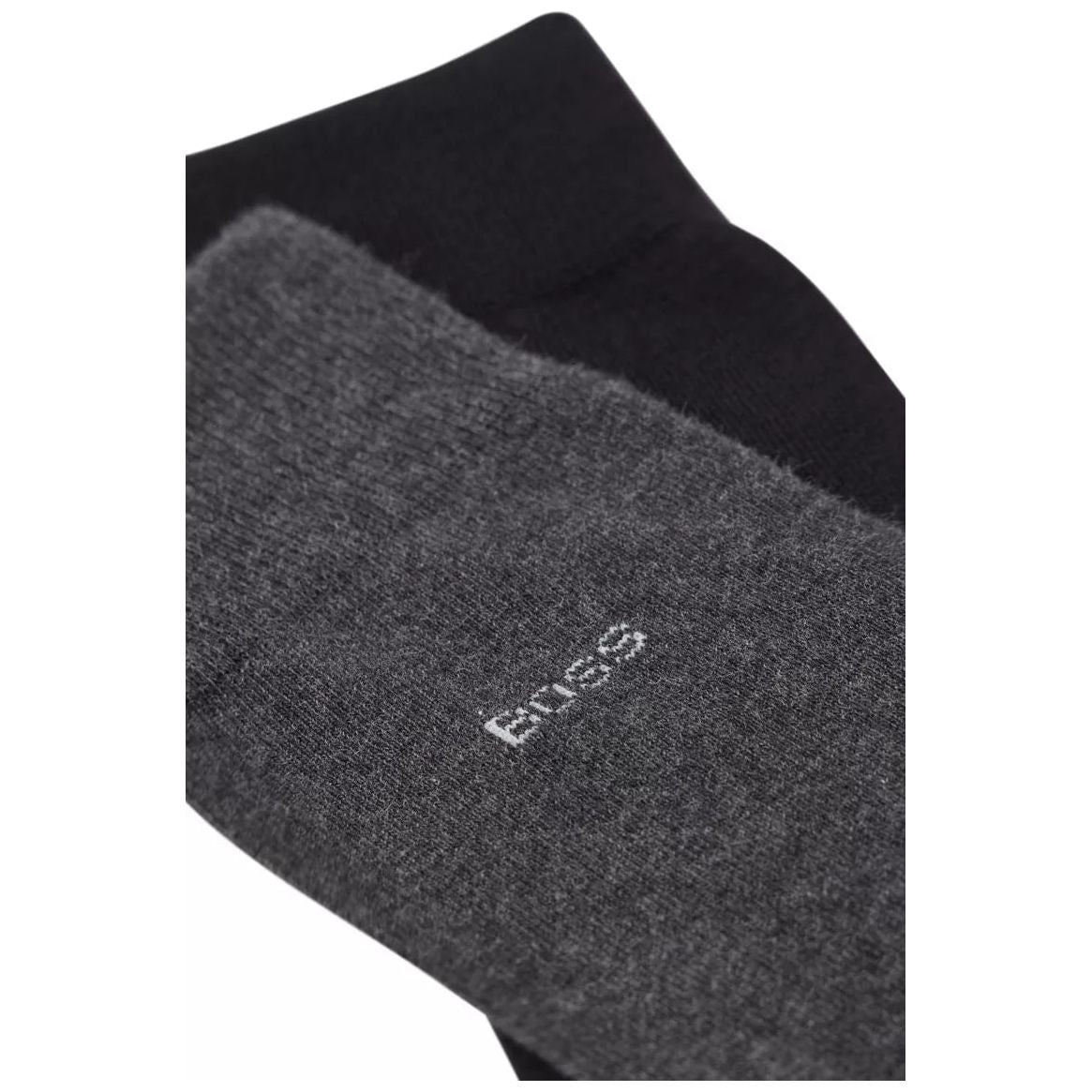 BOSS TWO-PACK OF COTTON-BLEND REGULAR-LENGTH SOCKS - Yooto