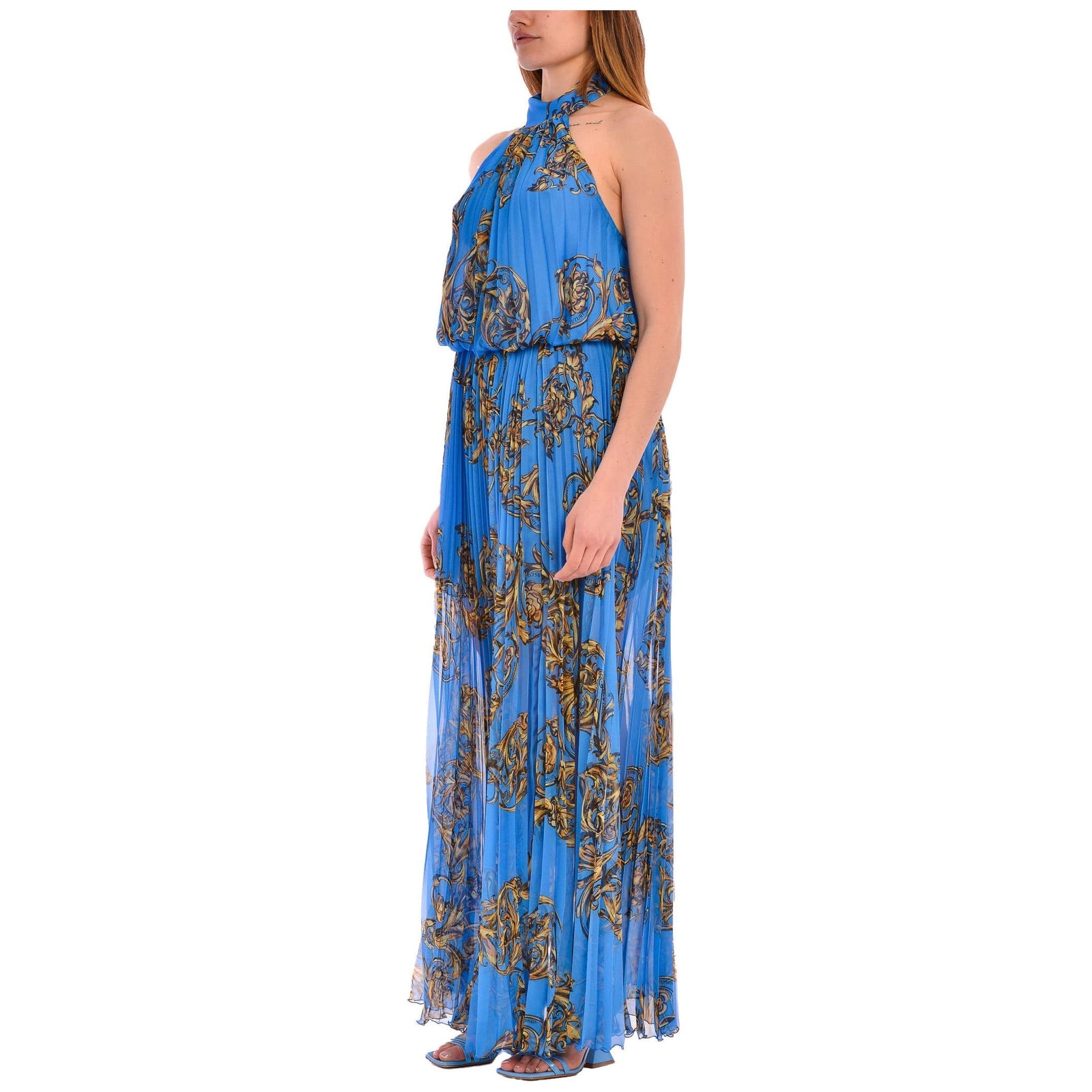 Versace Jeans Couture
baroque-print pleated maxi dress - Yooto