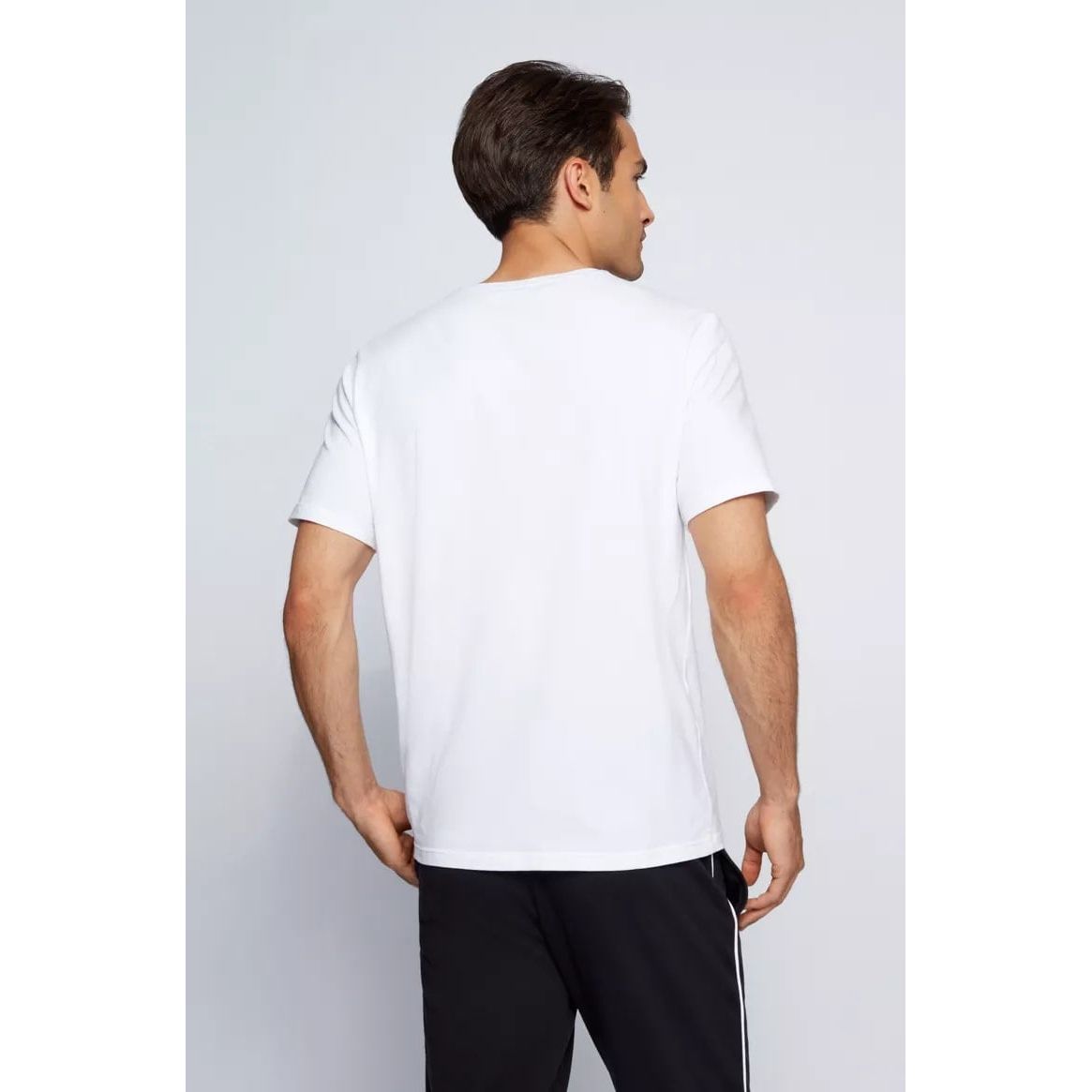 LOUNGEWEAR T-SHIRT IN STRETCH COTTON - Yooto