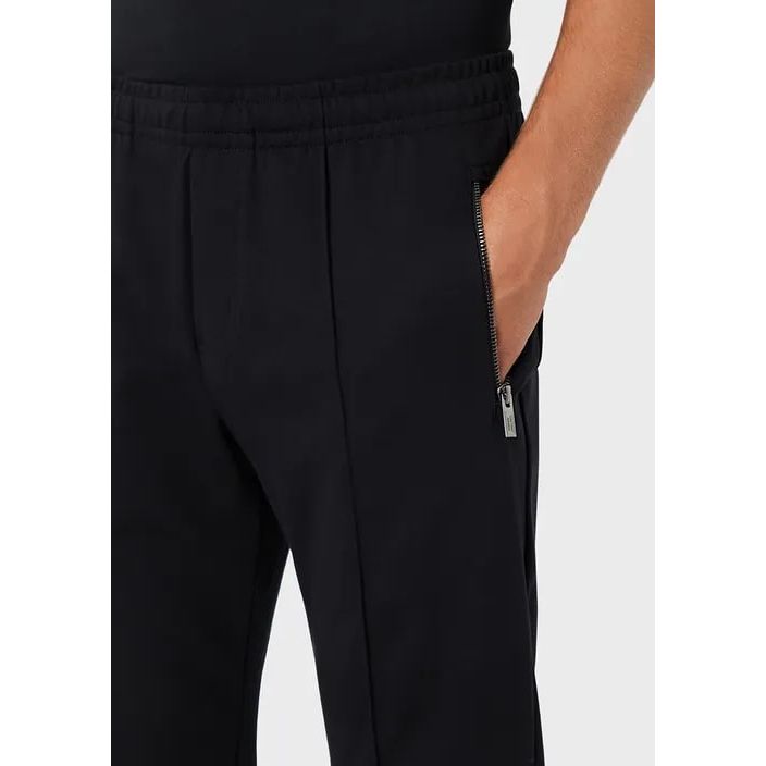 EMPORIO ARMANI JOGGER TROUSERS IN ROMA STITCH FABRIC - Yooto