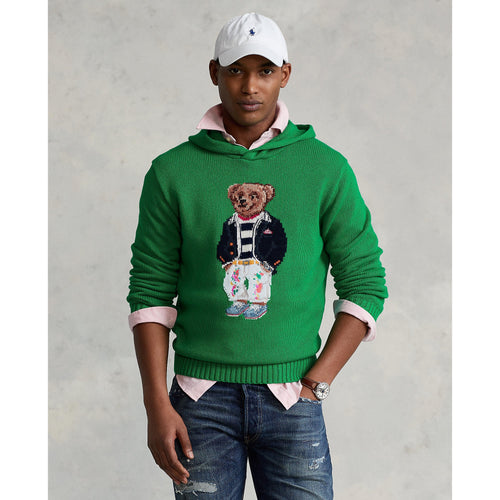 Ներբեռնեք պատկերը Պատկերասրահի դիտիչում՝ Polo Bear Cotton Hooded Sweater - Yooto
