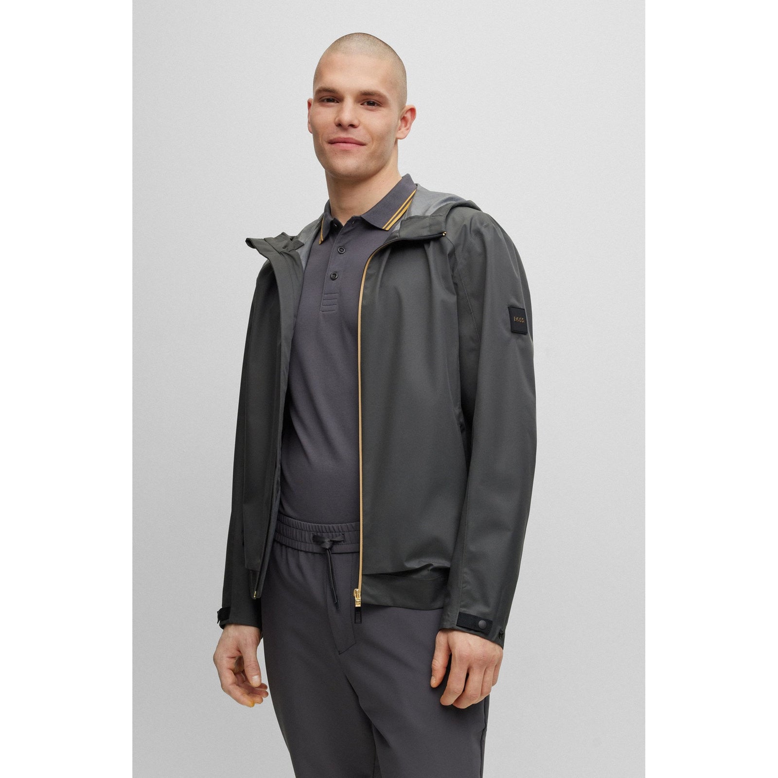 BOSS WATER-REPELLENT JACKET WITH VENTILATION ON THE BACK - Yooto