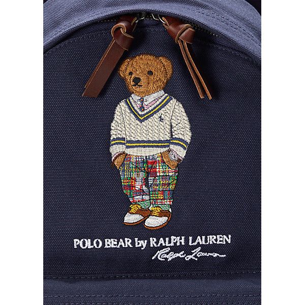 POLO RALPH LAUREN POLO BEAR CANVAS BACKPACK - Yooto