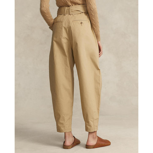 Load image into Gallery viewer, Oversize Belted Cotton Trouser - Yooto
