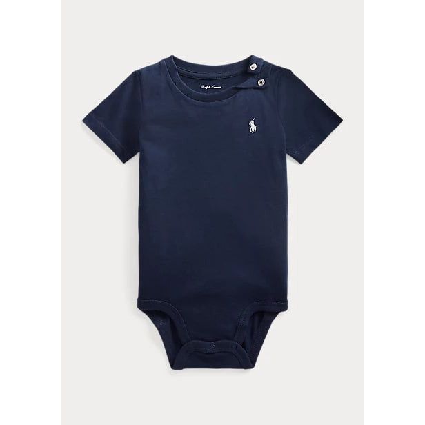 POLO RALPH LAUREN COTTON JERSEY BODYSUIT - Yooto