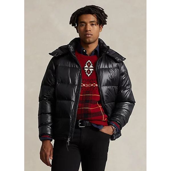 POLO RALPH LAUREN THE DECKER GLOSSED DOWN JACKET - Yooto