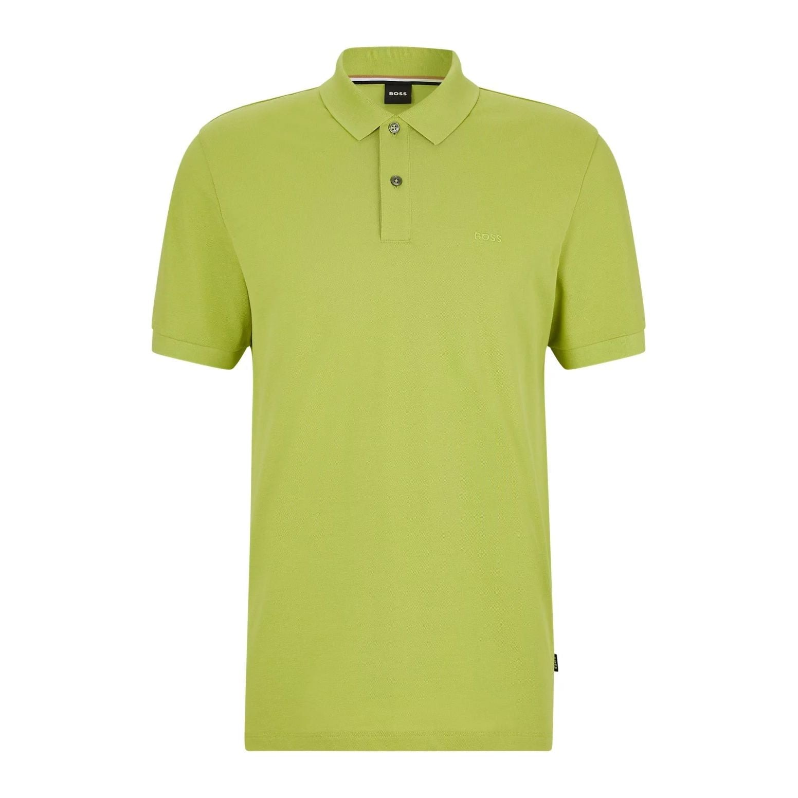 BOSS ORGANIC-COTTON POLO SHIRT WITH EMBROIDERED LOGO - Yooto