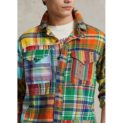 Load image into Gallery viewer, POLO RALPH LAUREN CLASSIC FIT PATCHWORK SHIRT - Yooto
