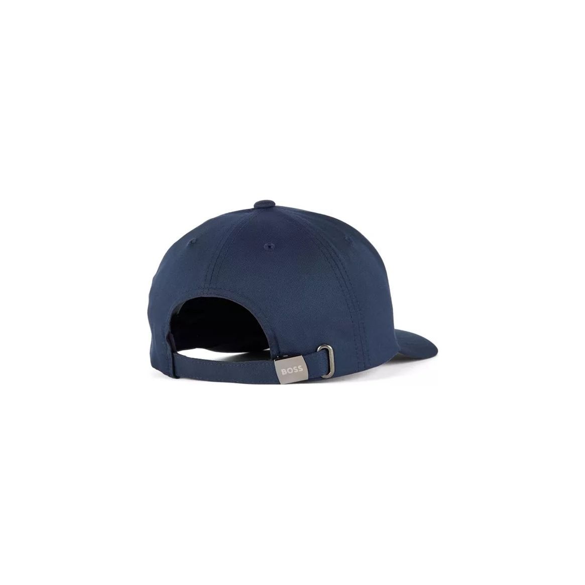 BOSS RECYCLED-MATERIAL CAP WITH CONTRAST LOGO AND METAL CLOSURE - Yooto