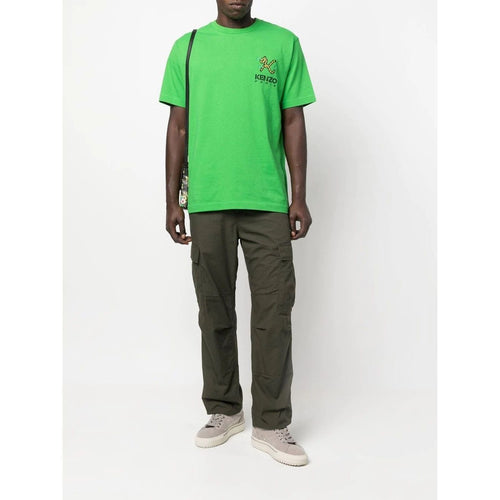 Load image into Gallery viewer, Kenzo logo-embroidered cotton T-shirt - Yooto
