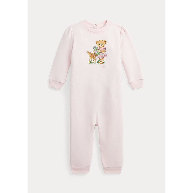 POLO RALPH LAUREN POLO BEAR FLEECE COVERALL - Yooto