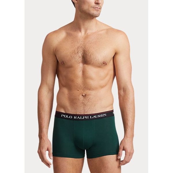 POLO RALPH LAUREN CLASSIC STRETCH-COTTON TRUNK 3-PACK - Yooto