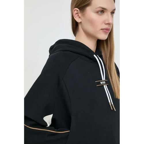 Load image into Gallery viewer, BOSS RELAXED-FIT COTTON-BLEND HOODIE WITH CONTRAST DETAILS - Yooto
