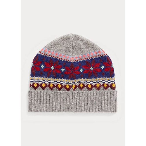 Load image into Gallery viewer, POLO RALPH LAUREN FAIR ISLE BEANIE IN WOOL BLEND - Yooto
