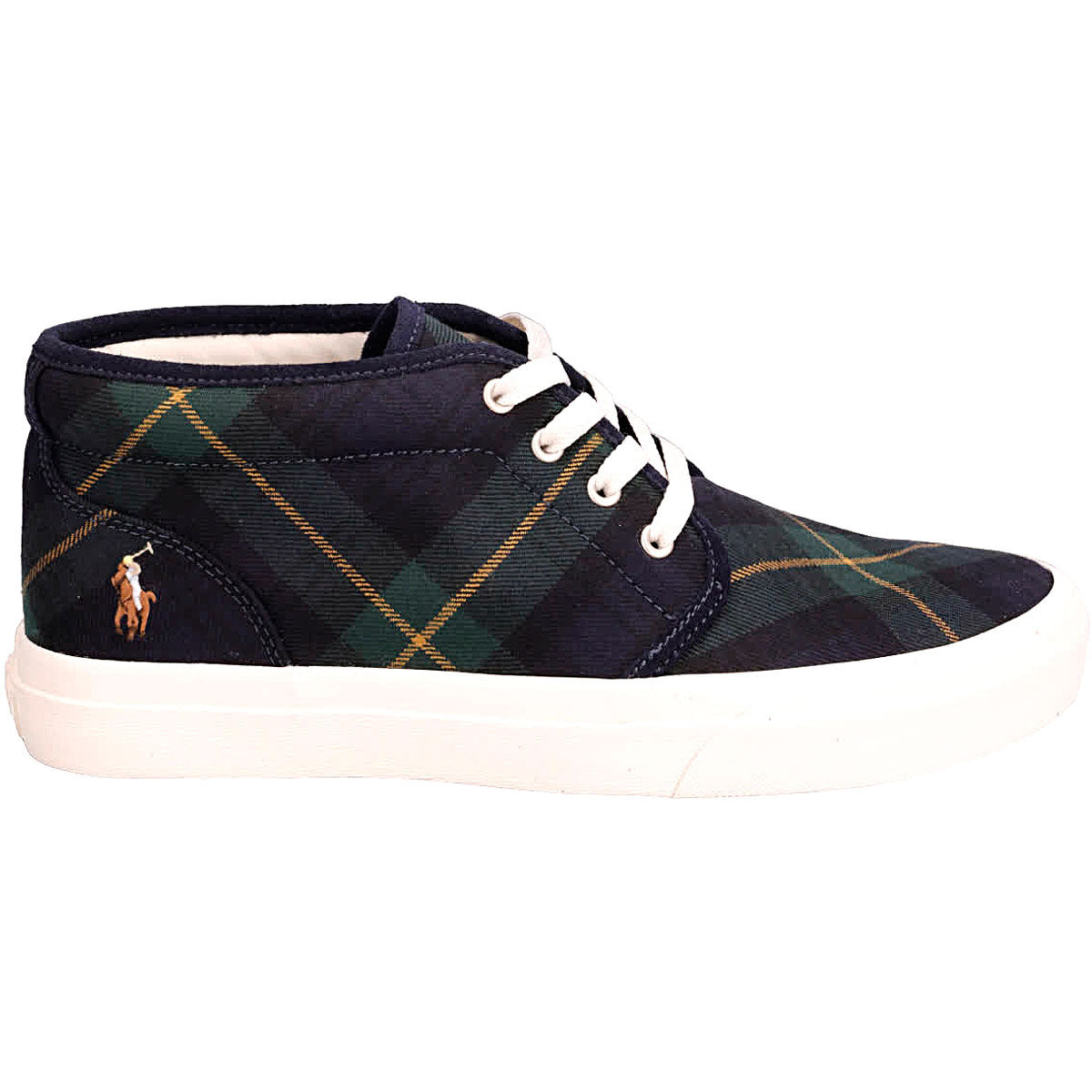 Polo plaid shoes sale