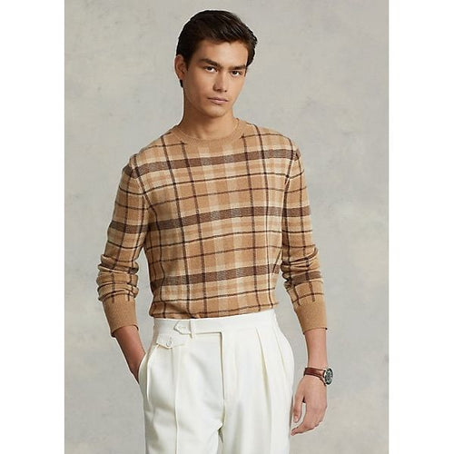 Load image into Gallery viewer, Polo Ralph Lauren Plaid Cashmere Sweater - Yooto
