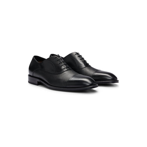 Load image into Gallery viewer, BOSS OXFORD SHOES IN PLAIN AND SAFFIANO-PRINT LEATHER - Yooto
