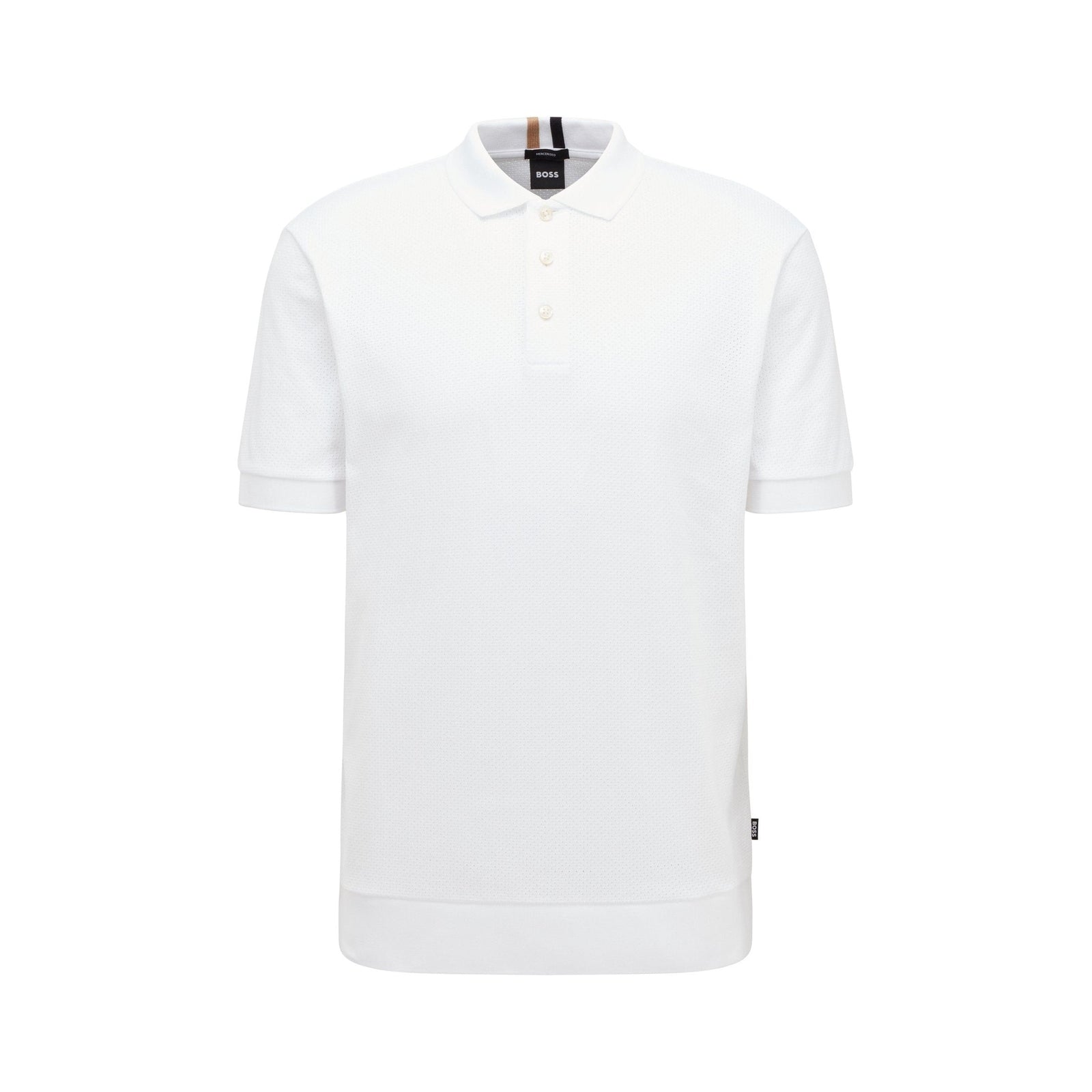 REGULAR-FIT POLO SHIRT IN MERCERISED COTTON - Yooto