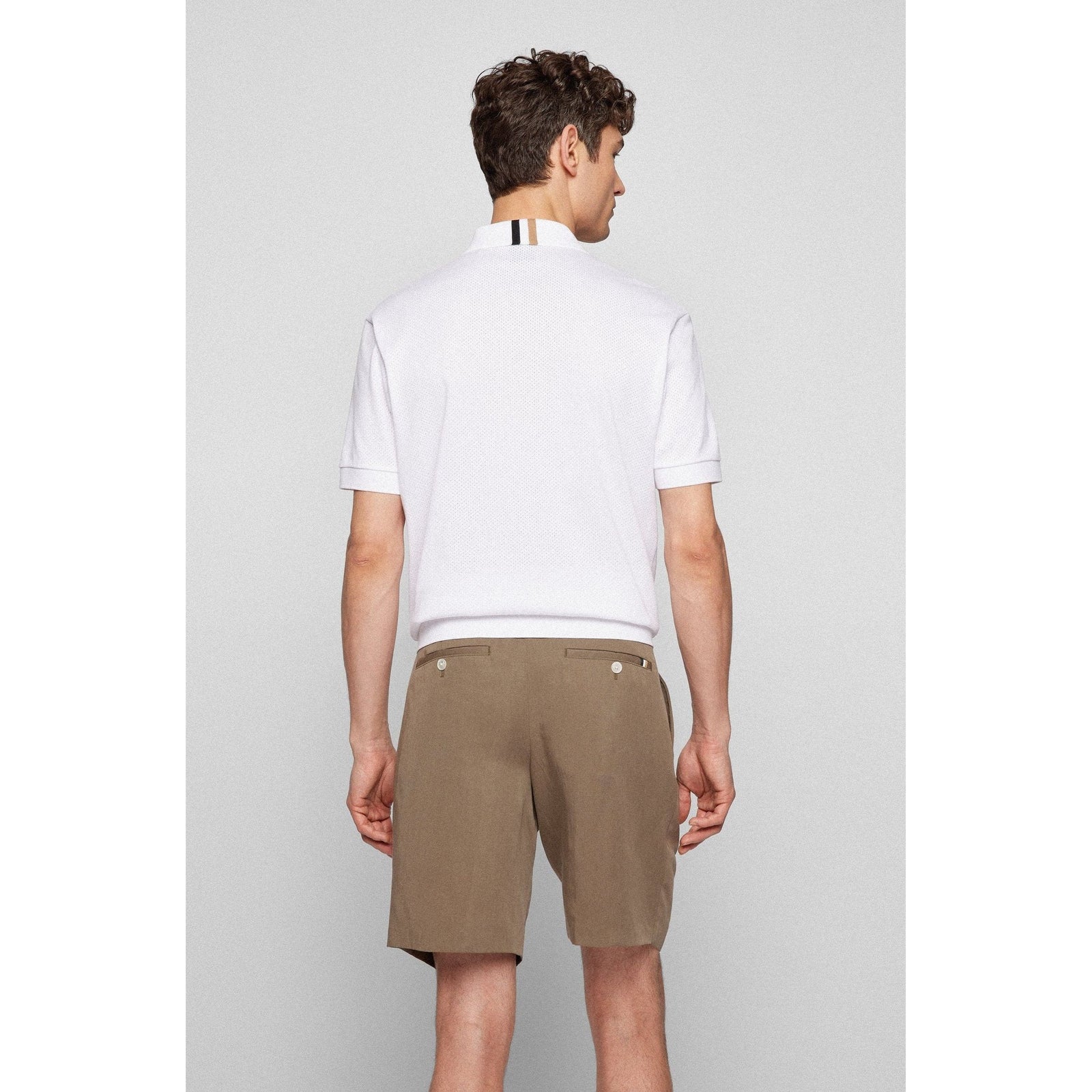 REGULAR-FIT POLO SHIRT IN MERCERISED COTTON - Yooto