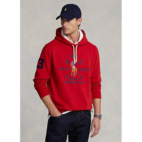 POLO RALPH LAUREN BIG POLO CREST FLEECE HOODIE - Yooto