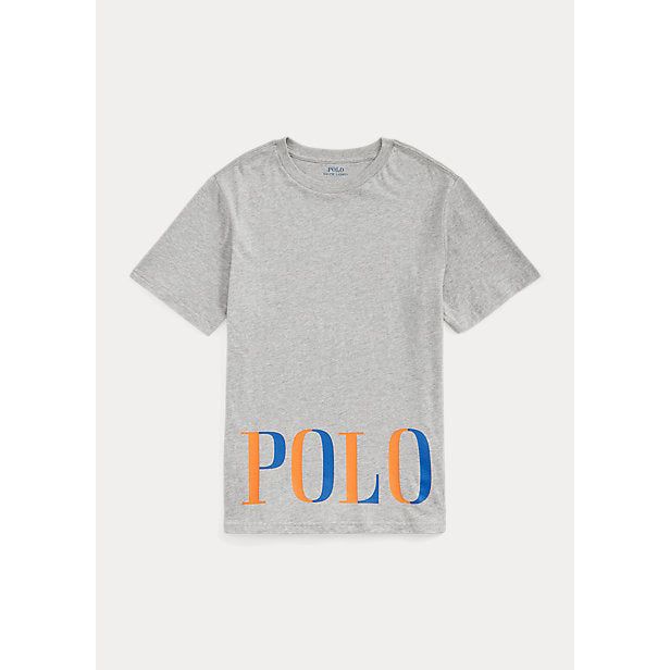 POLO RALPH LAUREN LOGO COTTON JERSEY TEE - Yooto